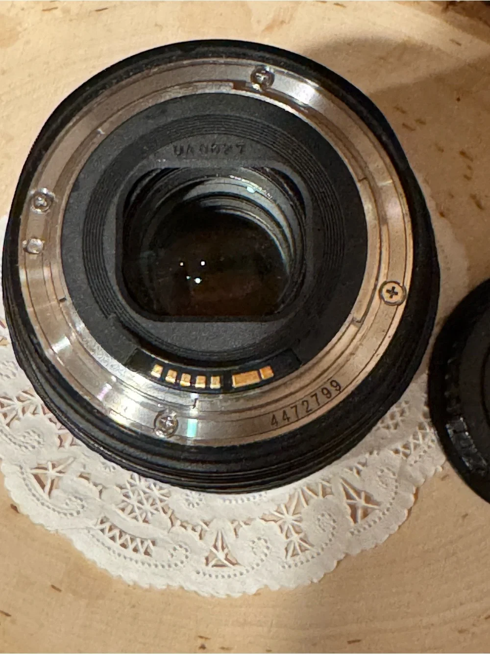 Canon 24-105mm f/4 L IS USM Lens - Black with Red Accent